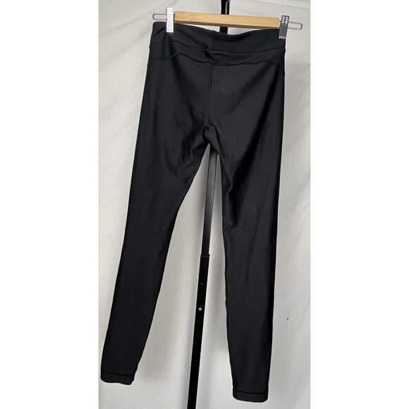 Under Armour Leggings HeatGear Compression Breathable Ankle Black Small Athletic - Picture 4 of 5